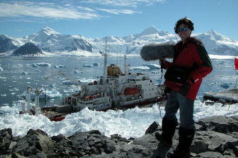 Craig Vear in Antarctica